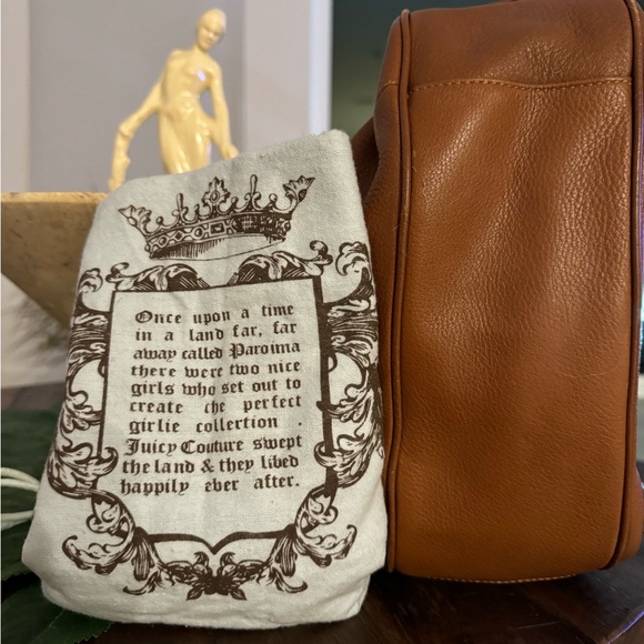 Juicy Couture saddle brown handbag - Picture 3 of 4